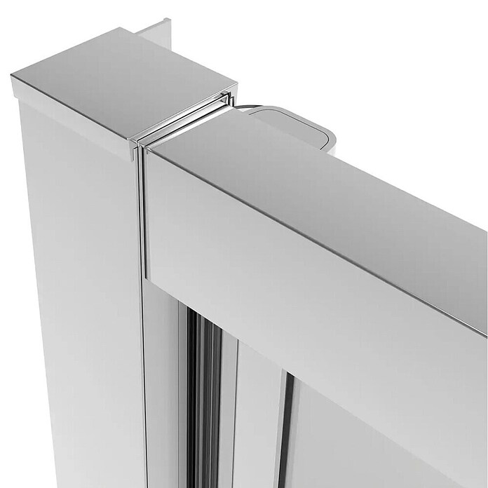 Sanotechnik Nihajna tuš vrata Slim Line  (80 x 200 cm, Krom, Debelina stekla: 6 mm) | 3670 - Drehtür | DADB - Duschabtrennungen | DAD - Badausstattung | DA - Badausstattung/Bäderwelt | D - Sanitär | BAUHAUS