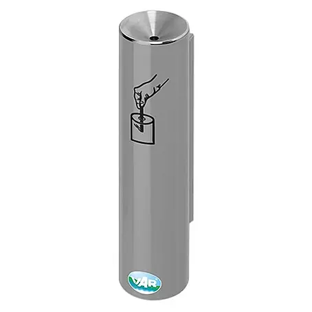 Proregal  Asche-Mülleimer robust und verschließbar