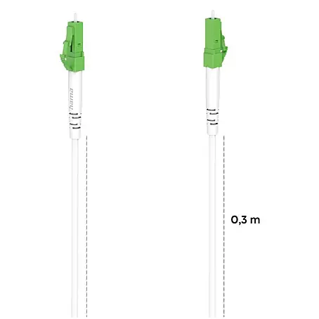 Hama  Glasfaser-Netzwerkkabel 00200798LC/APC-Stecker - LC/APC-Stecker 10 Gbit/s