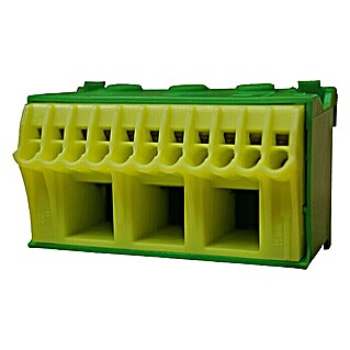 Hager PE terminalni blok (Broj utičnih elemenata: 14 Kom., Zeleno-žute boje)
