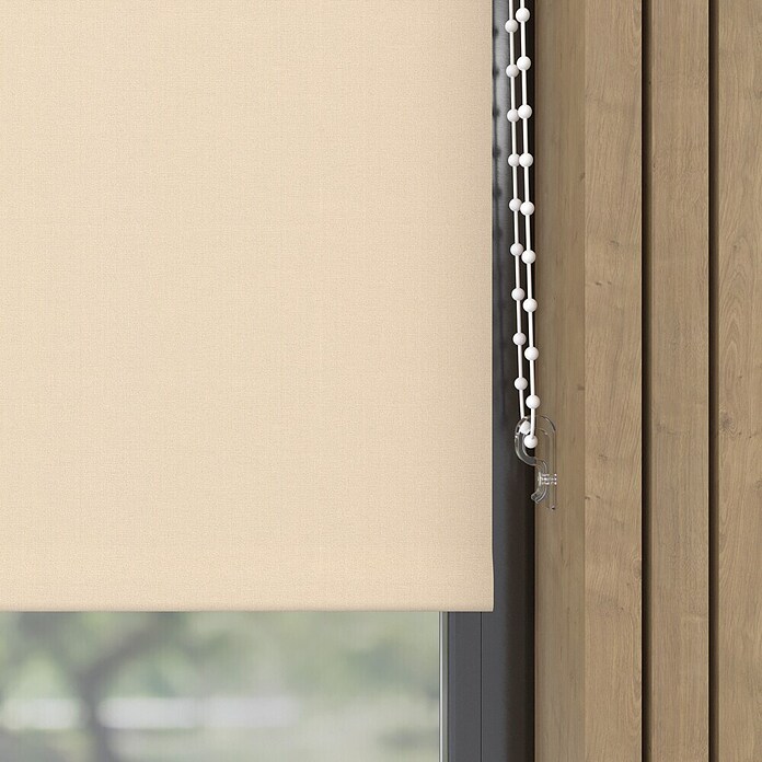Verduisterend rolgordijn (b x h: 210 x 190 cm, Crème) | BAUHAUS
