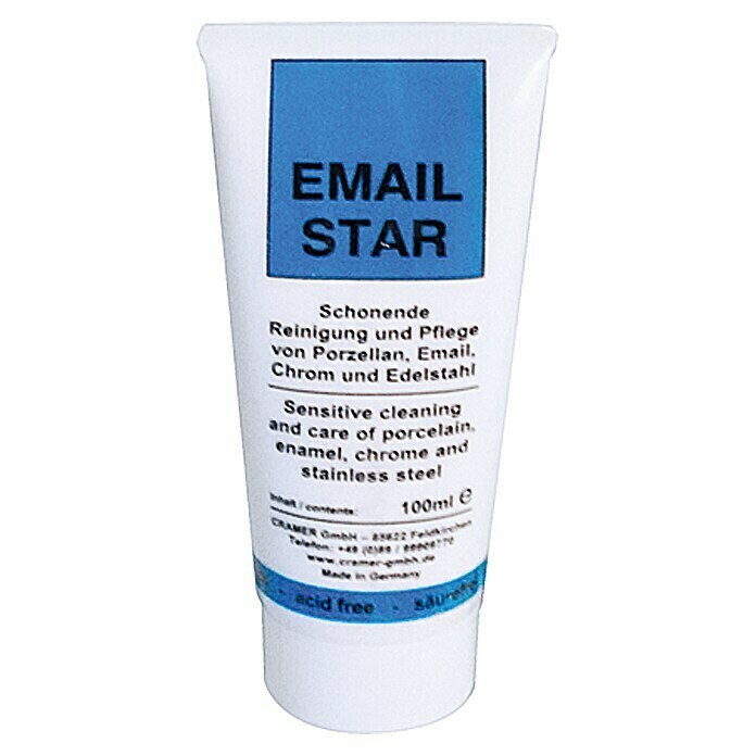 Politur- & Reinigungspaste Email-Star100 ml Front View