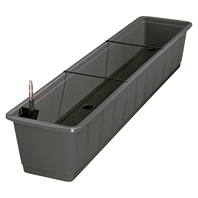 Geli Aqua Green Plus Bewsserungsbalkonkasten - Max. Auenlnge: 100 cm,  Anthrazit online kaufen bei BAUHAUS