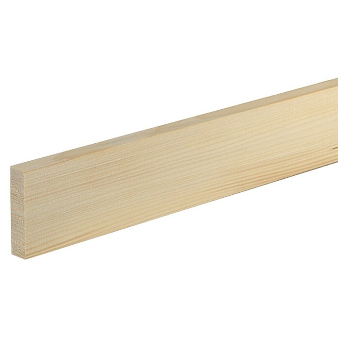 Ravna letvica (2,4 m x 1,3 cm x 6 cm, Smreka / bor)