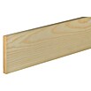 Flachleiste (2,4 m x 1,3 cm x 9,6 cm, Fichte/Kiefer)