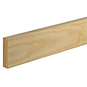 Listón plano (2,4 m x 1,9 cm x 8 cm, Abeto rojo/pino)