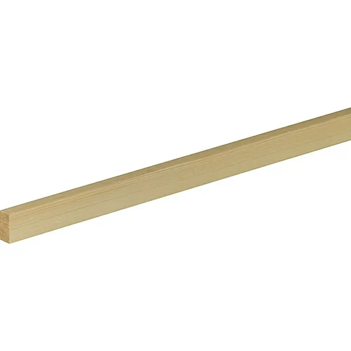Profiles and more Rechteckleiste - 100 cm x 19 mm x 10 mm, Fichte/Kiefer - Ein gerades Stück Holzleiste, ideal für Bauprojekte, Heimwerkerarbeiten oder Modellbau. Das Holz ist hell und unbehandelt.