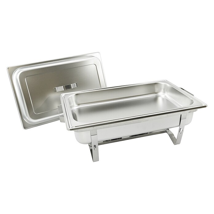 Fackelmann Set Warmhalteschalen (L x B x H: 60 x 36 x 28 cm, Edelstahl) | BAUHAUS