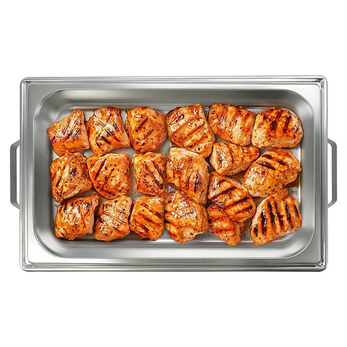 Fackelmann Set Warmhalteschalen (L x B x H: 60 x 36 x 28 cm, Edelstahl) | BAUHAUS