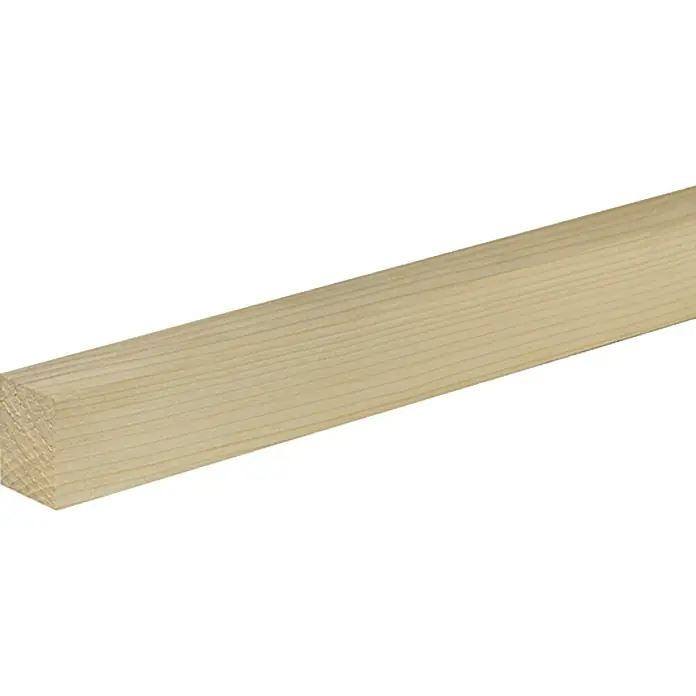 Profiles and more Rechteckleiste - 100 cm x 40 mm x 29 mm, Fichte/Kiefer - Holzleiste aus hellem Holz, ideal für Bauprojekte und Heimwerker.