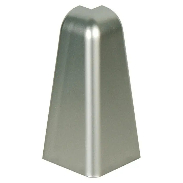 Profiles and more Außenecke FU60L - Silber, 2 Stk. - Eckiger Eckenschutz aus Metall. Ideal zum Schutz von Ecken und Kanten vor Beschädigungen.