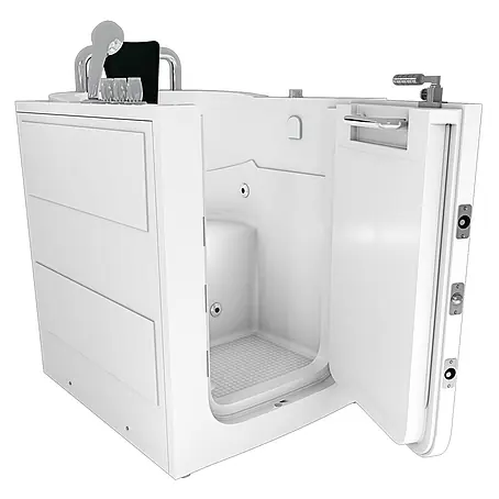 AcquaVapore  Badewanne Fertigdusche S10-TH-WP