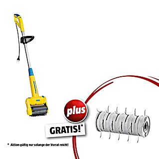 Gloria Bodenreinigungsbürste Set MultiBrush speedcontrol inkl. Rasen-Lüfter-Walze GRATIS (500 W, 450 U/min - 1 600 U/min)