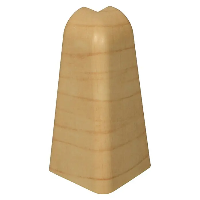 Profiles and more Außenecke FU60L - Apfel, 2 Stk. - Hölzerner Eckschutz in Kegelform. Dieser Eckschutz schützt zuverlässig vor Beschädigungen und ist eine schöne Dekoration.