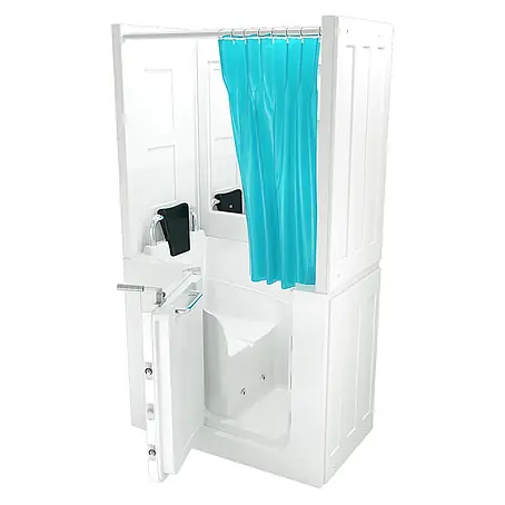 AcquaVapore  Badewanne Fertigdusche S08D-WP-B-L