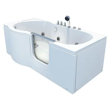 AcquaVapore  Badewanne Fertigdusche S12-TH-WP-R