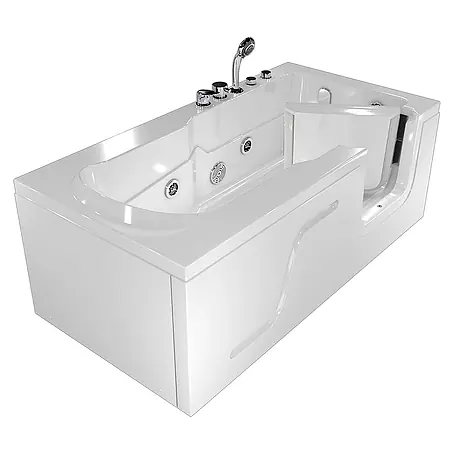 AcquaVapore  Badewanne Fertigdusche S17-EH-WP-L