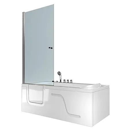 AcquaVapore  Badewanne Fertigdusche S17D-TH-WP-R