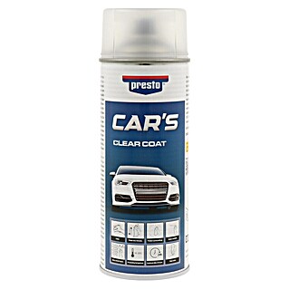 Presto Brezbarvni lak v spreju (Prozorna, 400 ml)