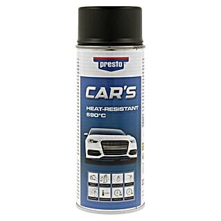 Presto Toplotno odporen sprej (Črna, 400 ml)