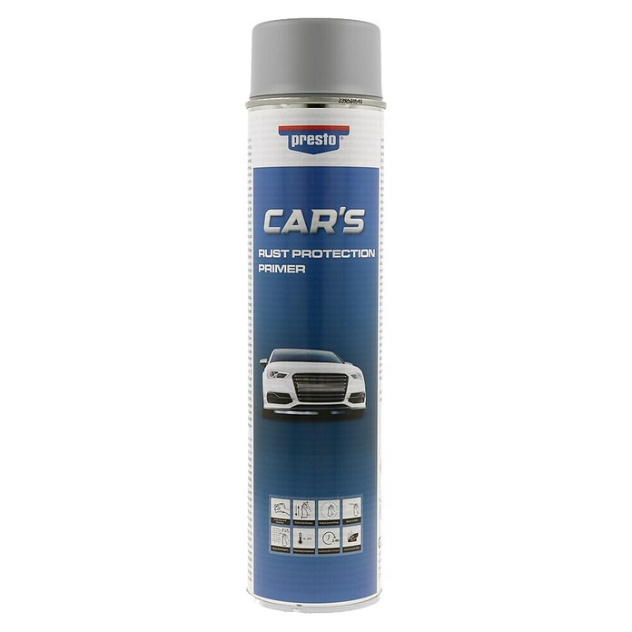 Presto Sprej za osnovni premaz  (Siva, 600 ml) | 2771 - Autolacke -Lacksprays/Lackstifte | BDDD - Auto-Werkstatt | BDD - Autozubehör | BD - Autozubehör | B - Werkz/Masch/Maschzubeh/Auto | BAUHAUS