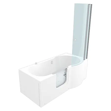 AcquaVapore  Badewanne Fertigdusche S12D-AIR-L