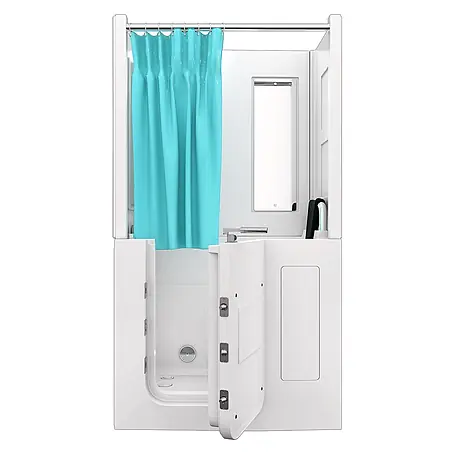 AcquaVapore  Badewanne Fertigdusche S08D-WP-TH-A-R