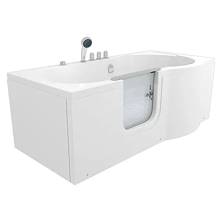 AcquaVapore  Badewanne Fertigdusche S12-TH-AIR-L