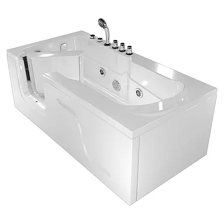 AcquaVapore  Badewanne Fertigdusche S17-TH-WP-R