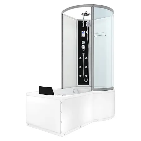 AcquaVapore  Komplettdusche Fertigdusche K50-L01-WP