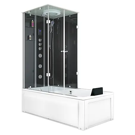 AcquaVapore  Komplettdusche Fertigdusche K05-R33-WP-EC