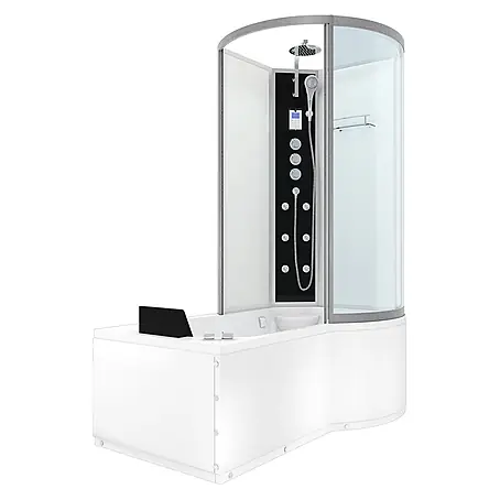 AcquaVapore  Komplettdusche Fertigdusche K50-L03-WP