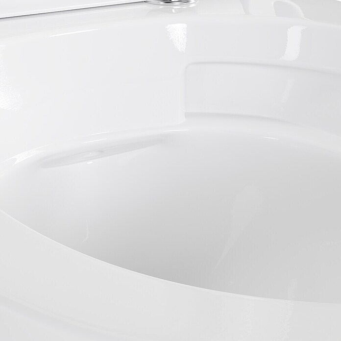 Villeroy & Boch Set za stenski WC Targa Twist Flush  (Izpiranje brez roba, Brez posebne glazure, Oblika splakovanja: Globok, WC odtok: Vodoravno, Bela) | 3943 - WC Wand Marke | DBBA - Keramik Marke | DBB - Keramik | DB - Keramik/Wannen | D - Sanitär | BAUHAUS