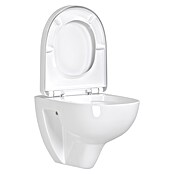 Villeroy & Boch Set za stenski WC Targa Twist Flush  (Izpiranje brez roba, Brez posebne glazure, Oblika splakovanja: Globok, WC odtok: Vodoravno, Bela) | 3943 - WC Wand Marke | DBBA - Keramik Marke | DBB - Keramik | DB - Keramik/Wannen | D - Sanitär | BAUHAUS