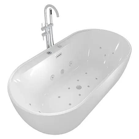 AcquaVapore  Freistehende Badewanne Fertigdusche F29-180-AF04