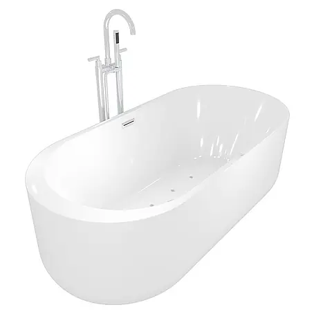 AcquaVapore  Freistehende Badewanne Fertigdusche F16-170-AF03