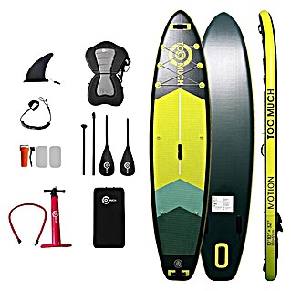Set SUP daska s priborom Too Much Motion (D x Š x V: 331 x 81 x 15 cm, Tirkizno-siva, Nosiva sila: 160 kg)