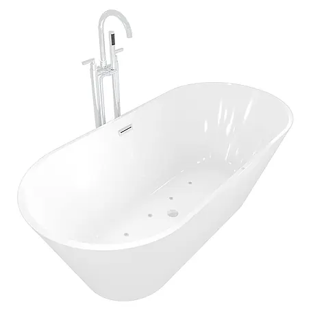 AcquaVapore  Freistehende Badewanne Fertigdusche F11-170-AF03