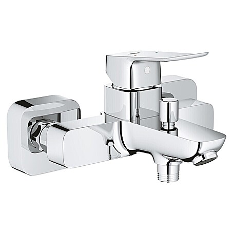Grohe Dice Badewannenarmatur (Ausladung Armatur: 167 mm, Chrom, Glänzend)