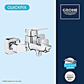 Grohe Dice Badewannenarmatur (Ausladung Armatur: 167 mm, Chrom, Glänzend) | BAUHAUS