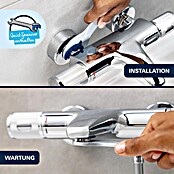Grohe Dice Badewannenarmatur (Ausladung Armatur: 167 mm, Chrom, Glänzend) | BAUHAUS