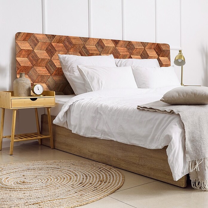 Cabecero de cama Cubic (L x An: 135 x 60 cm, Natural) | BAUHAUS