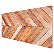 Cabecero de cama Chevron (L x An: 135 x 60 cm, Marrón) | BAUHAUS