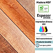 Cabecero de cama Chevron (L x An: 135 x 60 cm, Marrón) | BAUHAUS