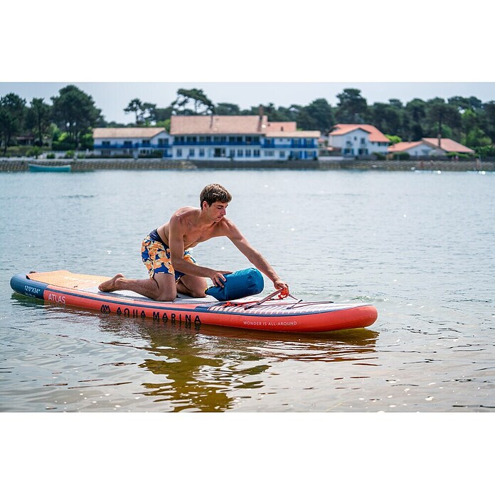 Aqua Marina SUP set Atlas  (Do x Š x V: 366 x 86 x 15 cm, Zmogljivost obremenitve: 180 kg, Oranžna) | 1413 - Badeboote, SUPs,Fun Tubes,Wasserski | ABIM - Boote | ABI - Nautic | AB - Nautic | A - Eisenwaren | BAUHAUS