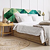 Cabecero de cama Nordic (L x An: 135 x 60 cm, Verde) | BAUHAUS