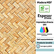 Cabecero de cama Bambú (L x An: 135 x 60 cm, Natural) | BAUHAUS