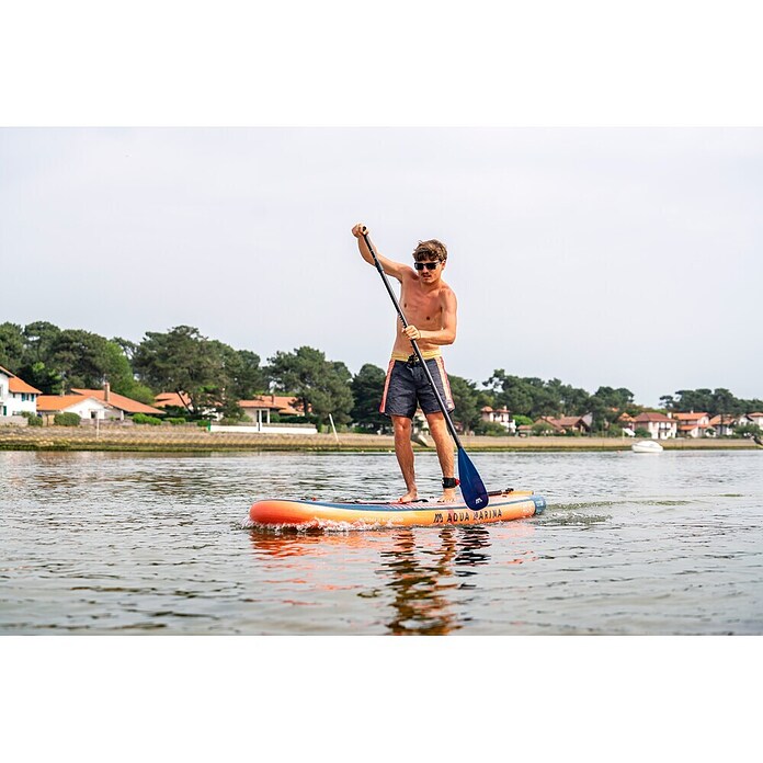 Aqua Marina SUP set Atlas  (Do x Š x V: 366 x 86 x 15 cm, Zmogljivost obremenitve: 180 kg, Oranžna) | 1413 - Badeboote, SUPs,Fun Tubes,Wasserski | ABIM - Boote | ABI - Nautic | AB - Nautic | A - Eisenwaren | BAUHAUS
