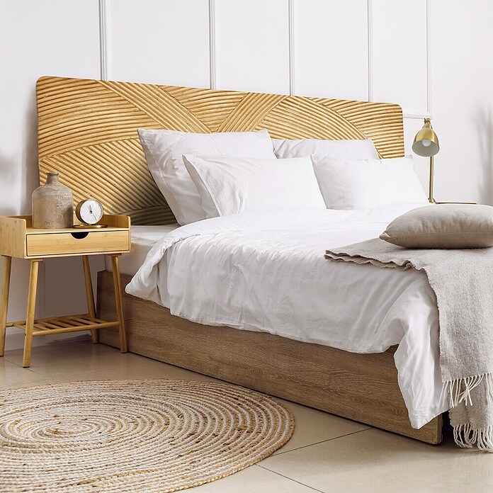 Cabecero de cama Nara (L x An: 135 x 60 cm, Natural) | BAUHAUS