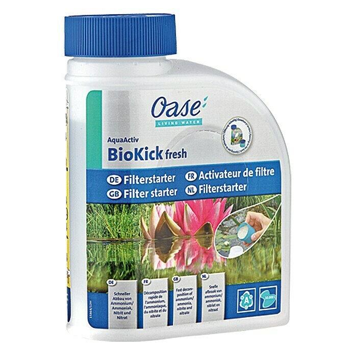 Oase AquaActiv Filtrirni starter BioKick Fresh 500 ml  (500 ml) | 7459 - Teichpflegemittel | IAGE - Teiche und Zubehör | IAG - Außenbereichsausstattung | IA - Gartenhartware | I - Stadtgarten | BAUHAUS